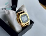 Shock Resist – 43mm – G-Shock – G-135 golden metal dial
