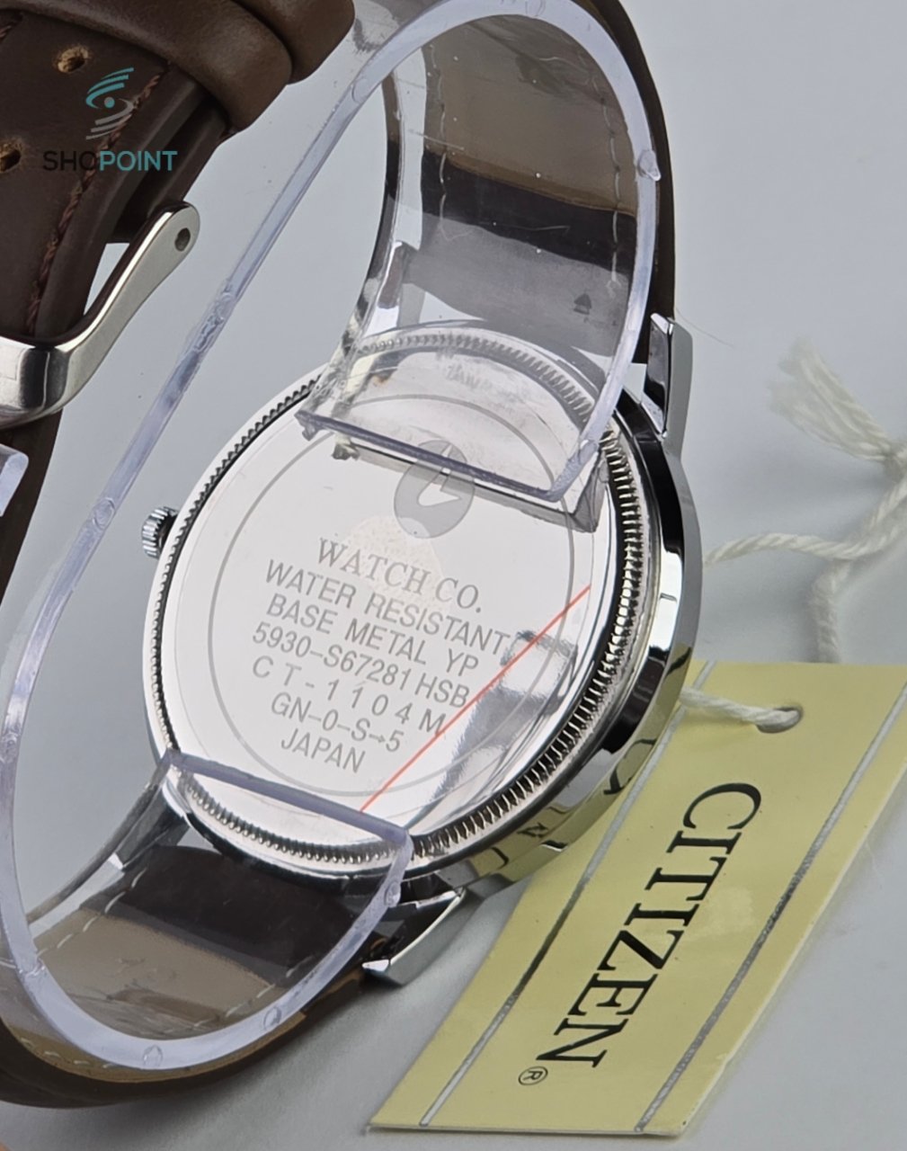 CITIZEN WR 100 SUPER SLIM STRAP WATCH. - Image 6