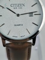 CITIZEN WR 100 SUPER SLIM STRAP WATCH.
