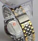 HALEI QUARTZ GOLDEN DIAL WATCH FOR MEN.