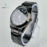 HALEI stainless steeel chain  Men`s black two shades Fashion watch.