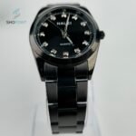 HALEI stainless steeel chain  Men`s black two shades Fashion watch.