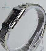 HALEI Square Dial Stainless Steel Chain Watch For Men.