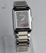 HALEI Square Dial Stainless Steel Chain Watch For Men.