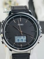 Skmei – 1652 – Leather Multifunctional Waterproof