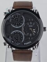 FOSSIL 3 TIME ZONE WATCH 3In one watch with original leather straps.