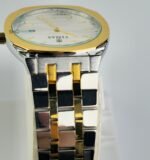TIMAS ULTRA SLIM STAINLESS STEEL CHAIN WATCH FOR MEN.