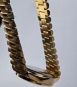 RLX Date Just Gold SILVER Dial Plain Bezel Watch