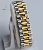 RLX Date Just Gold Silver Men's Watch.
