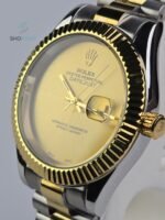 RLX Date Just Gold Silver Men's Watch.