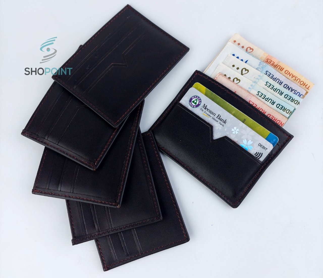 Leather Slim Cardholder - Image 5
