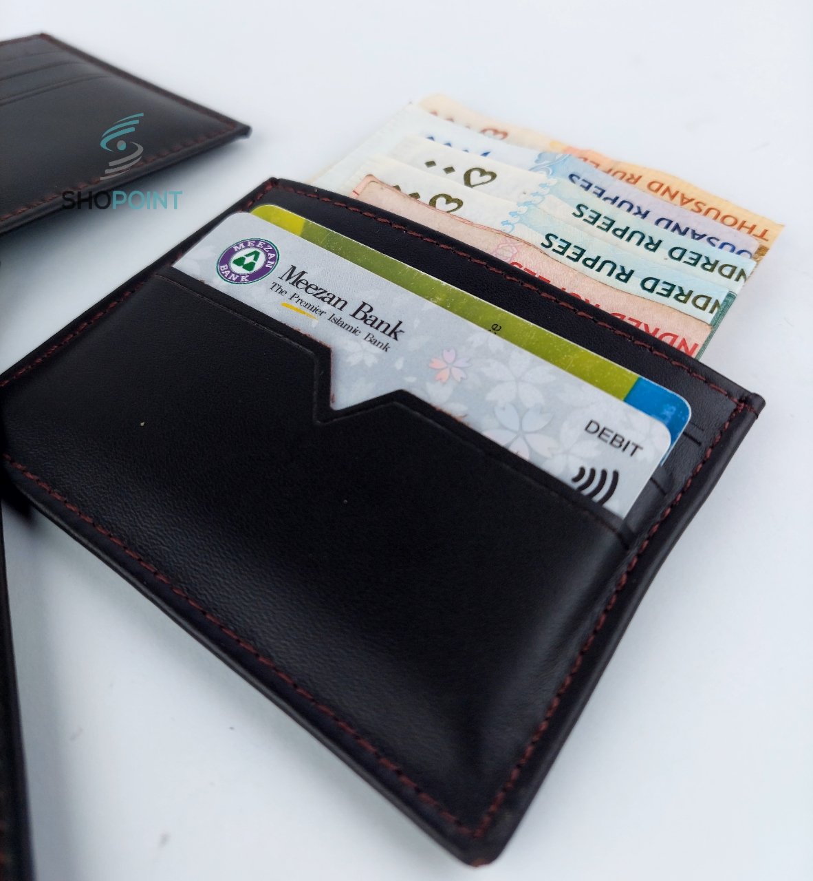 Leather Slim Cardholder - Image 6