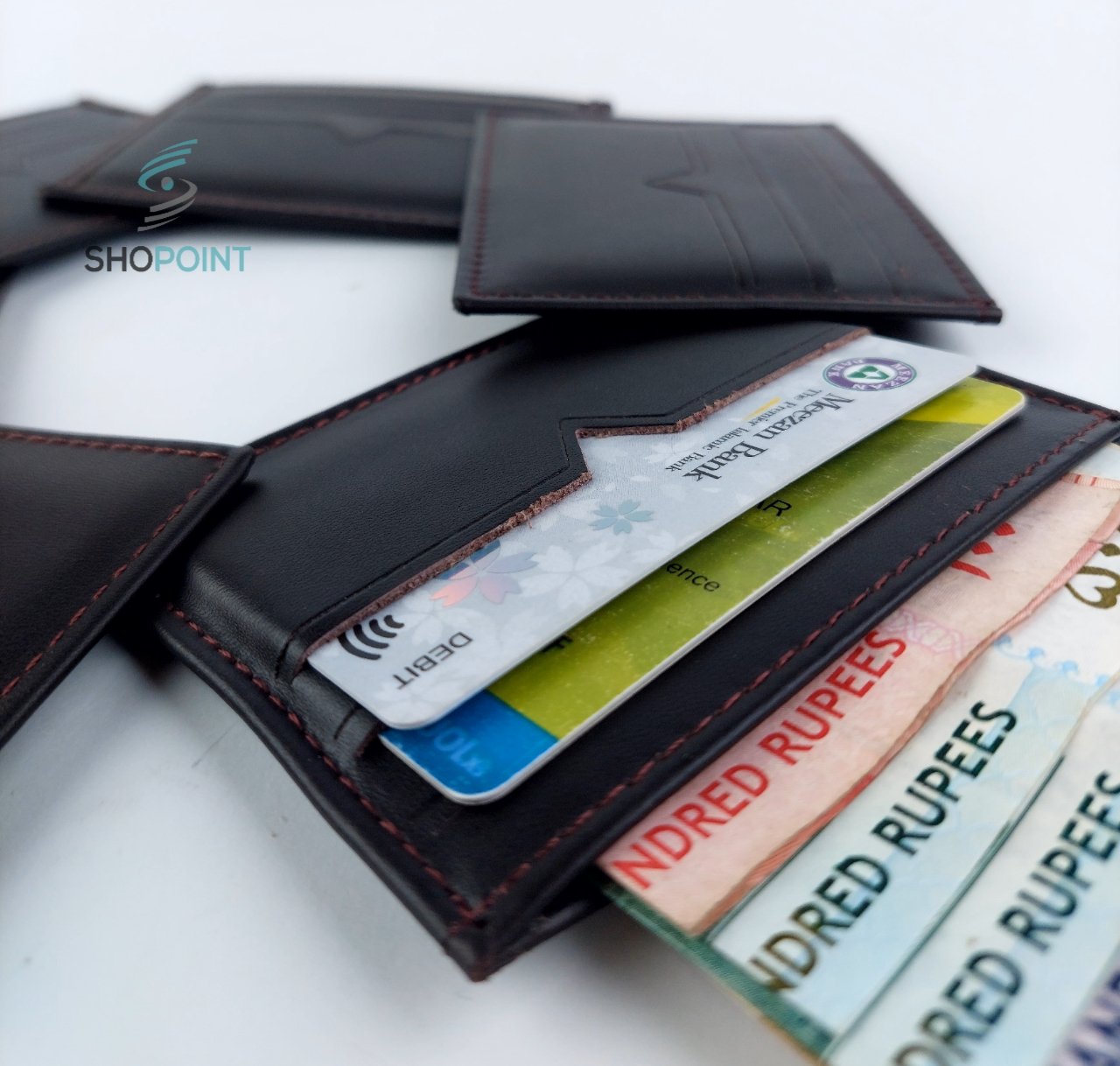 Leather Slim Cardholder - Image 7