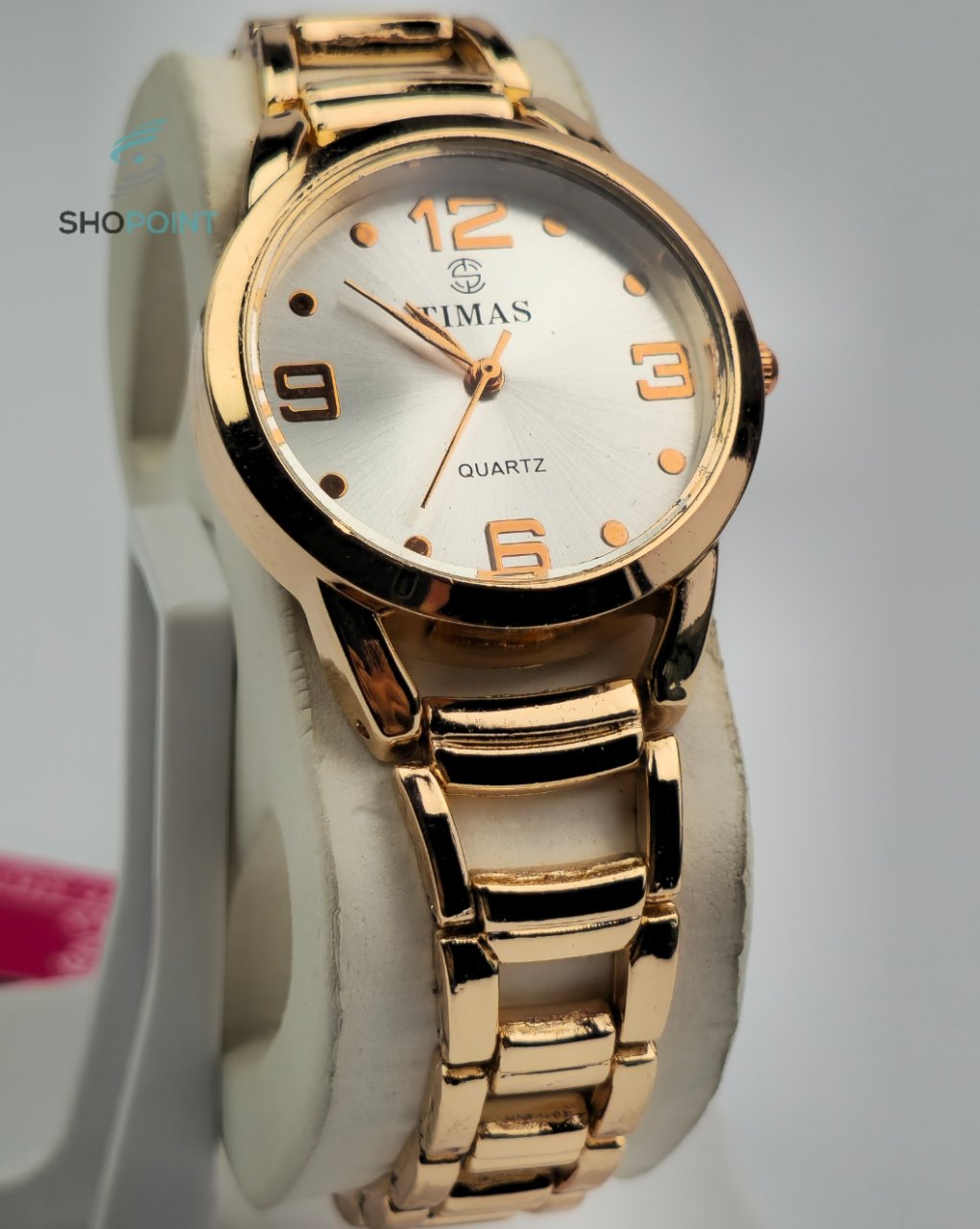 TIMAS Women Rose-Gold Stainless Steel Chain watch - Image 2