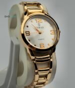 TIMAS Women Rose-Gold Stainless Steel Chain watch