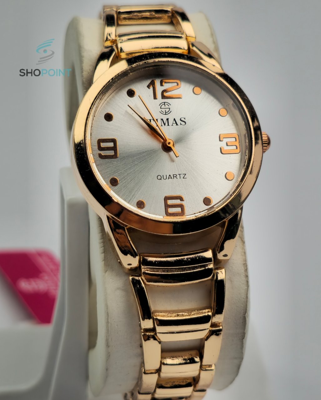 TIMAS Women Rose-Gold Stainless Steel Chain watch - Image 3