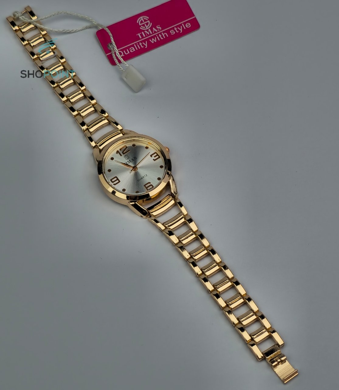 TIMAS Women Rose-Gold Stainless Steel Chain watch - Image 5