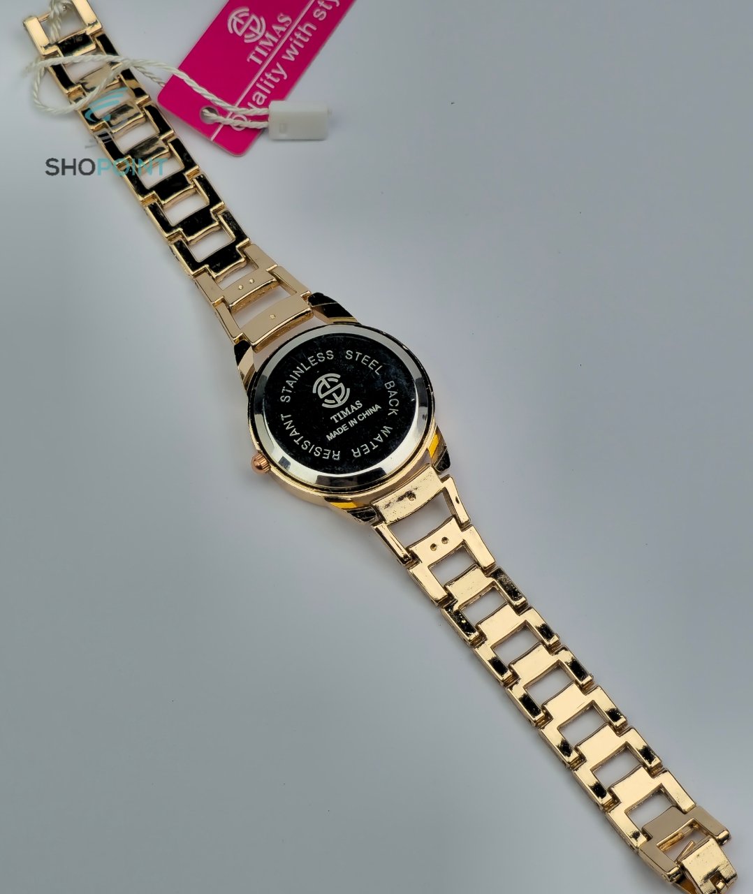 TIMAS Women Rose-Gold Stainless Steel Chain watch - Image 6