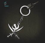 metal keychain army logo