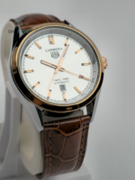 TH Twin Time Stainless Steel Men's Watch