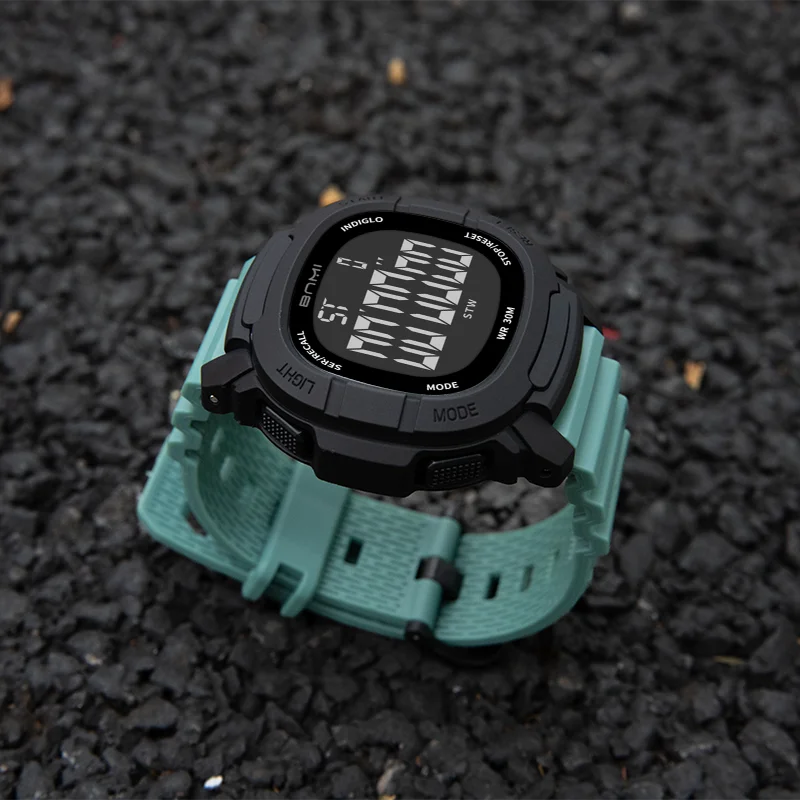 BNMI Waterproof Outdoor Sports Watch for Men Shockproof Digital LED Multifunctional Electronic Watch Military Wristwatch - Image 6