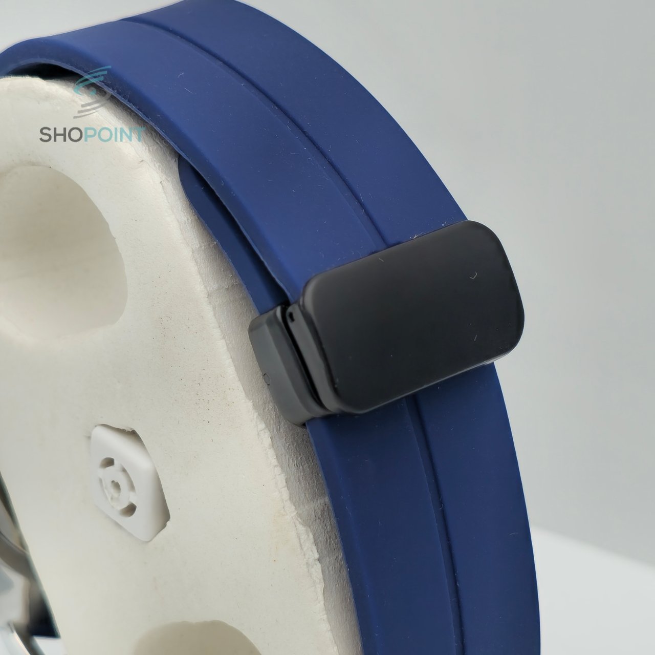 TIMAS Blue Dial Men’s Watch – Stylish Stainless Steel Case with Date Display - Image 9