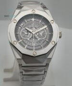 HBLT Premium Stainless Steel Heavy Chain Watch for Men – Luxury Durable Wristwatch