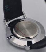 TIMAS Black Dial Men’s Watch – Stylish Stainless Steel Case with Date Display