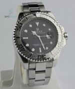 Rlx  Rotating Bezel Watch with Heavy Stainless Steel Chain