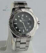 Rlx  Rotating Bezel Watch with Heavy Stainless Steel Chain