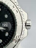 Rlx  Rotating Bezel Watch with Heavy Stainless Steel Chain
