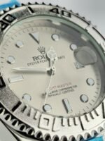 Rlx  Rotating Bezel Watch with Heavy Stainless Steel Chain