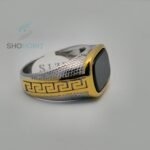 Men Turkish gold-silver Ring