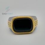 Men Turkish gold-silver Ring