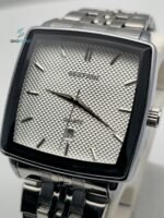BW Premium Silver Analog Stainless Steel Chain Watch for Men with Strong Butterfly Lock.