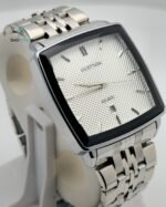 BW Premium Silver Analog Stainless Steel Chain Watch for Men with Strong Butterfly Lock.