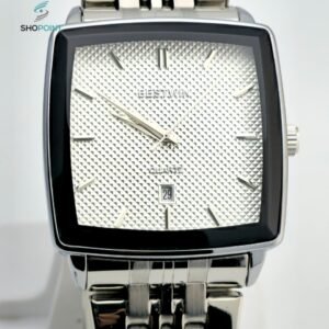 BW Premium Silver Analog Stainless Steel Chain Watch for Men with Strong Butterfly Lock.