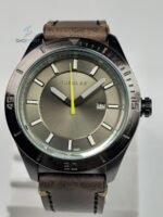 Premium Tubular Model 5588  Analogue Watch – Leather Strap Classic Watch with Luminous Dial