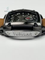 Premium Tubular Skeleton Dial Analogue Watch – Waterproof Leather Strap Luxury Watch with Luminous Dial