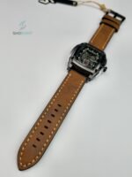 Premium Tubular Skeleton Dial Analogue Watch – Waterproof Leather Strap Luxury Watch with Luminous Dial