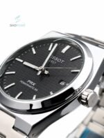 Tissot PRX 1854 Premium black silver Stainless Steel Watch – Waterproof Classic Luxury Watch with Date Function