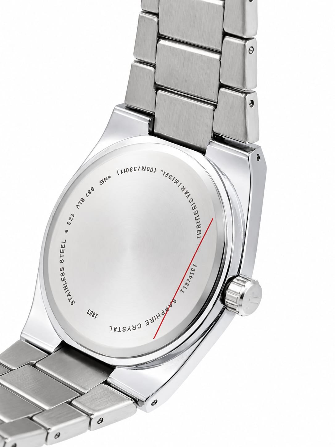 Tissot PRX 1854 Premium Iceblue-silver Stainless Steel Watch – Waterproof Classic Luxury Watch with Date Function - Image 4