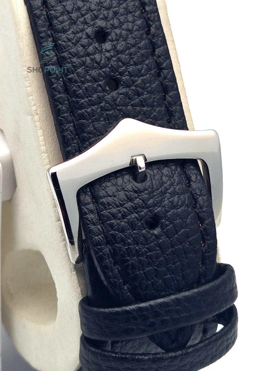 Luxury Tank Style Leather Black Strap Men’s Watch – Classic Roman Dial Design - Image 7
